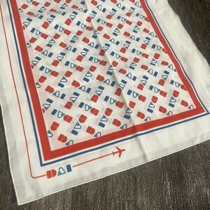 Rare Vintage Imperial Japanese Airways (DAI) Scarf Japan Airways Co. LTD‎